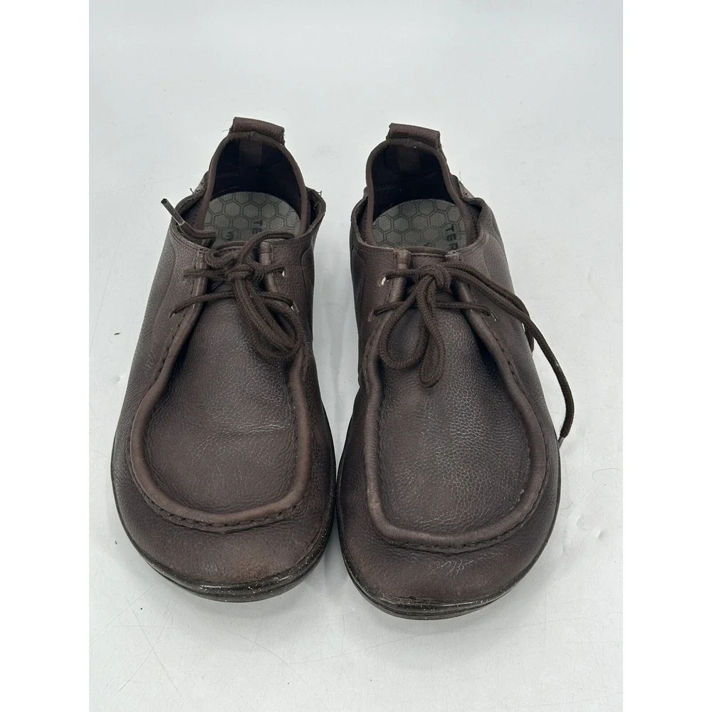 VIVIOBAREFOOT‎ TECHNOLOGY TERRA PLANA LEATHER SHOES MEN'S SIZE EU 47 US 13 BROWN